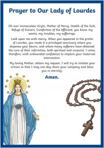 Feast of Our Lady of Lourdes – Lucan South Parish